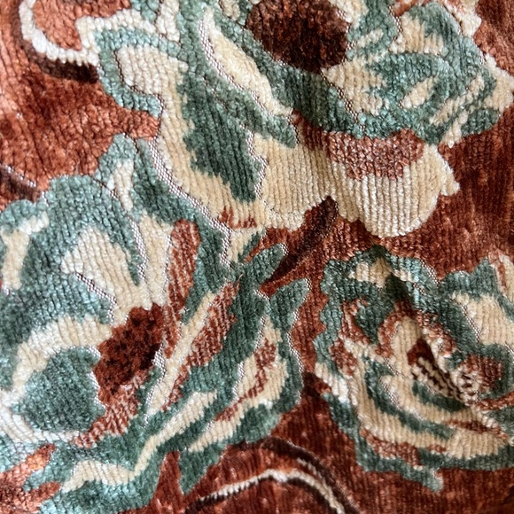 Reby C premium handmade leather and tapestry tote bag - Picture 8 of 12